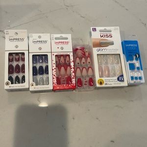 imPRESS / KISS Press on Nails - manicure & pedicure set of 6